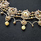 Necklace with pearls crystals Openwork gold. Necklace. ArtelL. My Livemaster. Фото №6