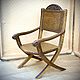 Doll chair scale 1/4 color oak, Doll furniture, Bialystok,  Фото №1