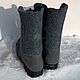 Order boots: Winter boots. wool gifts. Livemaster. . Felt boots Фото №3