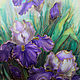 Order 'Favorite irises' (batik panels). studiya. Livemaster. . Pictures Фото №3