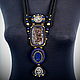 Copy of Copy of Copy of Copy of Copy of Copy of Copy of "Temporary space" set. Necklace. Svetlana Bulgarova-Bisernye fEntezi. My Livemaster. Фото №5