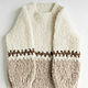 Джемпер букле с геометрическим узором, р. 98. Свитеры и джемперы. VA kids knitwear. Ярмарка Мастеров.  Фото №6