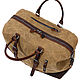 Дорожная сумка из натуральной итальянской кожи и канваса. Дорожная сумка. Camelbags. Ярмарка Мастеров.  Фото №4