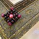 Гранатовая брошка. Брошь-булавка. Иришка Артемова (chumarty). Интернет-магазин Ярмарка Мастеров.  Фото №2
