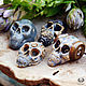 Order Ceramic skulls. Cabochon-a ceramic skull. Tatyana's day (tataday). Livemaster. . Cabochons Фото №3