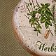 Доска "Травы", разделочная сервировочная, сырная. Разделочные доски. Студия декора 'Нота стиля'. Ярмарка Мастеров.  Фото №5