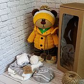 Куклы и игрушки handmade. Livemaster - original item Soft toys: Bear SEMA to order. Handmade.