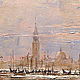 Картина маслом на холсте "Зима в Венеции", Картины, Астрахань,  Фото №1