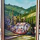Oil painting House in the valley. Pictures. Arthelenkey (earthelenkey). My Livemaster. Фото №5