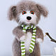Soft toys: Dog Fluff Crocheted Toy, Stuffed Toys, Moscow,  Фото №1