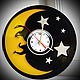Copy of Wall Clock "Volf" made from vinyl records, Watch, Krasnoyarsk,  Фото №1