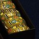 KLIMT STYLE NAPKINRINGS. Kольца для салфеток (набор из 8 шт.). Подарочные боксы. 'KLIMTstil'. Интернет-магазин Ярмарка Мастеров.  Фото №2