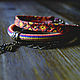 Multi-row bracelet with wood and textiles. Bead bracelet. BijouSiberia. My Livemaster. Фото №5