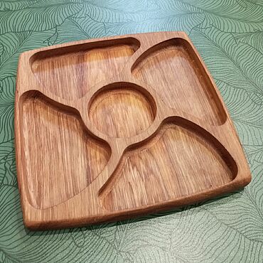 Посуда ручной работы. Ярмарка Мастеров - ручная работа Менажницы фигурная. Handmade.
