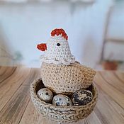 Сувениры и подарки handmade. Livemaster - original item Easter Souvenirs: Hen-hen. Handmade.