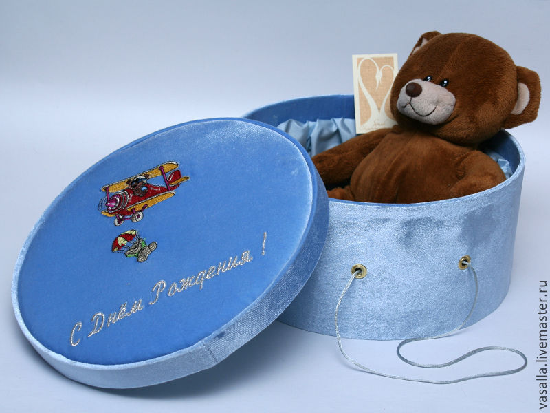 Gift box for boy, Gift wrap, Moscow,  Фото №1