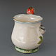A copy of the product Mug with Raspberry and robin decor. Mugs and cups. Mila. My Livemaster. Фото №5