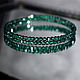 Sparkling green natural spinel bracelet with cut. Bead bracelet. naturalkavni. My Livemaster. Фото №5