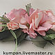Заколка.Коралловый микс. Комплекты украшений. Кумпан Юлия FLOWERS  ACCESSORIES. Интернет-магазин Ярмарка Мастеров.  Фото №2