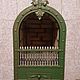 Камин. Каминная зона: каминный портал, экран для камина, ключница. Камины. Кузня fiere_work. Интернет-магазин Ярмарка Мастеров.  Фото №2