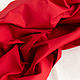 Канвас 8 унц Красный Алый хлопок однотонный 225г. Ткани. Best Fabric. Интернет-магазин Ярмарка Мастеров.  Фото №2