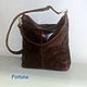 Women's leather bag 10k. Classic Bag. Sergei. My Livemaster. Фото №6