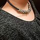 Колье Чокер с Лабрадором. Чокер. Melihova_jewelry Украшения HANDMADE. Ярмарка Мастеров.  Фото №6