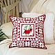 Pillow 'Rose garden -1'. Pillow. Lovsky's Hand Craft. My Livemaster. Фото №6
