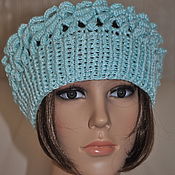 Аксессуары handmade. Livemaster - original item Knitted beret. Handmade.