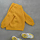 Джемпер ажурный детский  вязаный, р. 122. Свитеры и джемперы. VA kids knitwear. Ярмарка Мастеров.  Фото №5