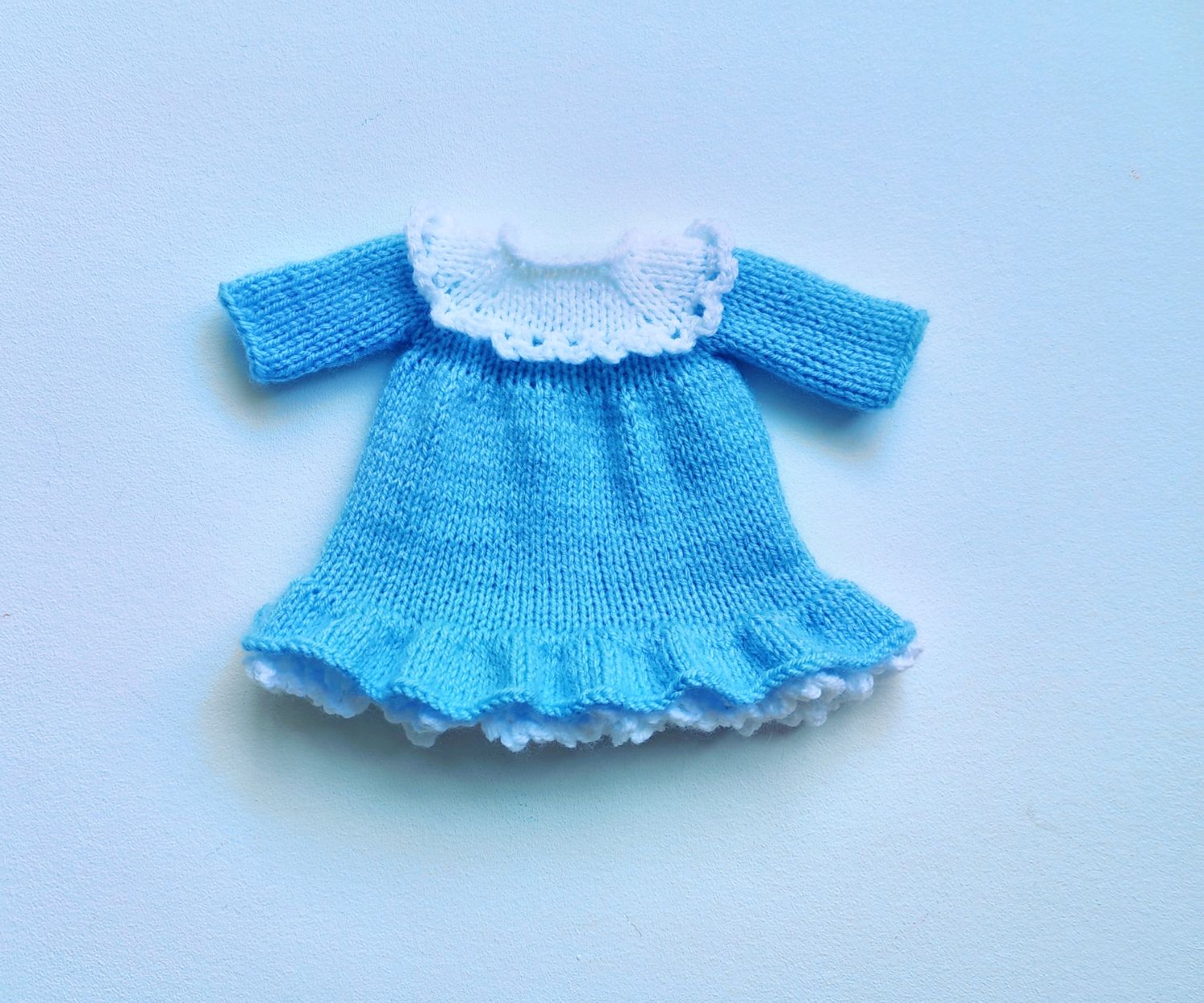 Платье для Паола Рейна и вязаных кукол ростом до 32 см в интернет ...