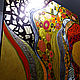 Large interior bright picture abstraction based on Gustav Klimt. Pictures. House of the Sun (irina-bast). My Livemaster. Фото №6