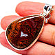 Silver pendant with Hungarian agate. Pendants. anna-fedirko. Online shopping on My Livemaster.  Фото №2