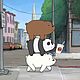 Фигурки мишки из м/с "Вся правда о медведях" We Bare Bears. Статуэтка. Yary Art. Ярмарка Мастеров.  Фото №5