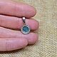 Амазонит натуральный подвеска на цепочке. Подвеска. Татьяна Некрасова (planetasilver). Ярмарка Мастеров.  Фото №13