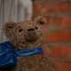 Мишка Кир. Мишки Тедди. Елена Перминова (elenaperminovabears). Ярмарка Мастеров.  Фото №4
