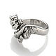 Кольцо "Кошка" литое из серебра 925 пробы. Кольца. GIVALITA JEWELRY (TRUE SILVER). Ярмарка Мастеров.  Фото №4