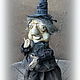 Ведьма миссис  Ester Hoggarth((Уехала в коллекцию). Интерьерная кукла. Мир кукол Лоры Пинтсон. Ярмарка Мастеров.  Фото №5