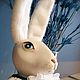 Order Rabbit Edward. Handmade. THE ONLY INSTANCE. monours. Livemaster. . Stuffed Toys Фото №3