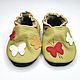 Baby Shoes, Girls' Shoes, Newborn Booties,Butterflies Sippers, Footwear for childrens, Kharkiv,  Фото №1