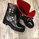 Inlove shoes black/red'. Boots. Hitarov (Hitarov). My Livemaster. Фото №4
