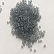 Toho round transparent matte gray 15/0 матовый прозрачный. Бисер. WOW. Интернет-магазин Ярмарка Мастеров.  Фото №2