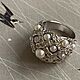 Винтаж: Винтажное кольцо с жемчугом Приданое Русалки Furla