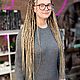 Длинные дреды русые натуральные в стиле бохо. Дреды. Holydreads. Ярмарка Мастеров.  Фото №4