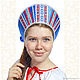 Slavic headpieces Asya. Kokoshnik. Irina. My Livemaster. Фото №6