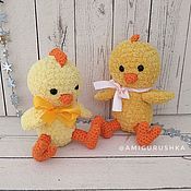 Куклы и игрушки handmade. Livemaster - original item Easter crochet chicken amigurumi. Handmade.