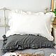 Постельное бельё "Stone-washed cotton" . Двойные рюши, Комплекты постельного белья, Чебоксары,  Фото №1
