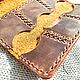 Чехол для SD карт Crazy COGNAC. Чехол. 2stitch. Ярмарка Мастеров.  Фото №4