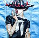 Джинсовая куртка с ручной росписью "VOGUE ". Пиджаки. Jeans Arts. Интернет-магазин Ярмарка Мастеров.  Фото №2