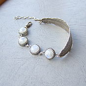 Серьги-гвоздики серебряные с цитрином "Солнечный зайчик"